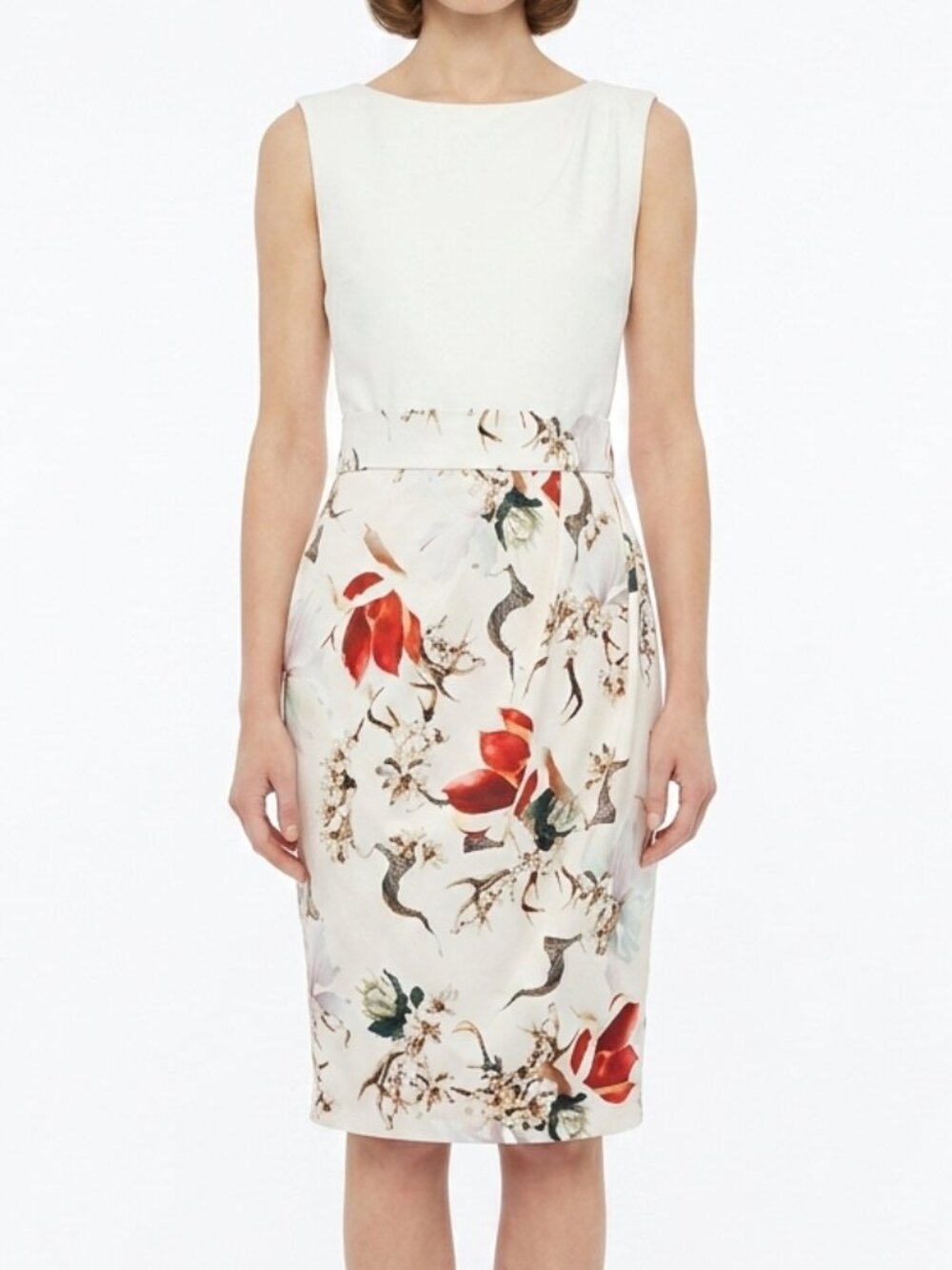 Angeleye London Sleeveless Floral Cocktail Dress- Sz. 6